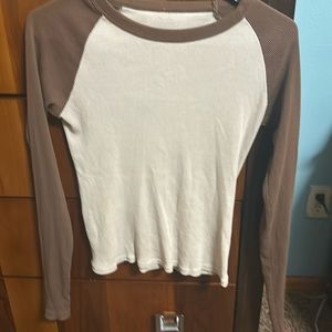 John Galt long sleeve baseball knit.